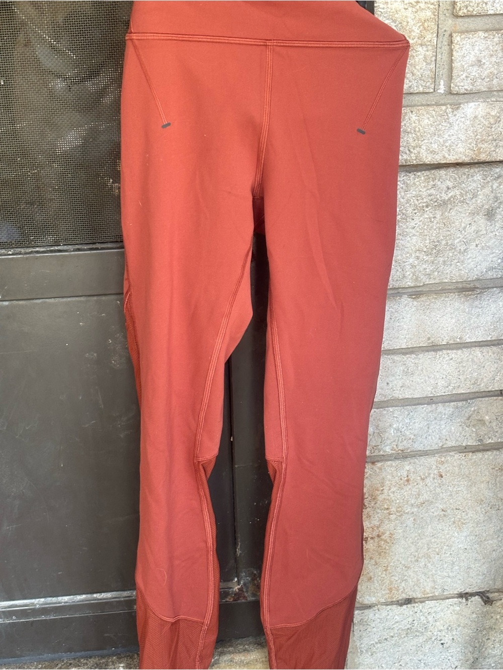 lululemon athletica Rust-Orange High-Rise Leggings